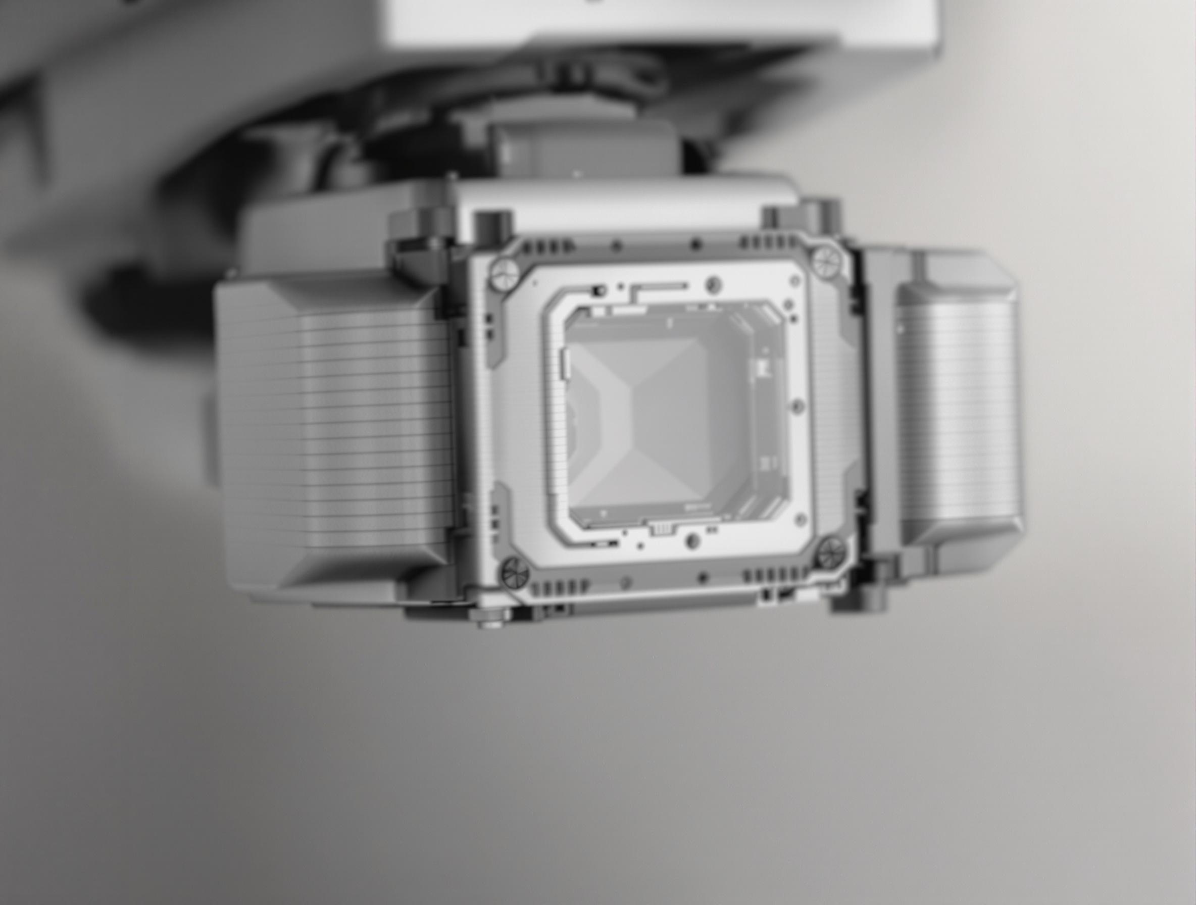 Plan rapproché du capteur d'image du DJI Avata 2