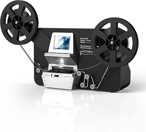 Capture d’écran d’une page produit sur Amazon mettant en avant un projecteur Super 8.