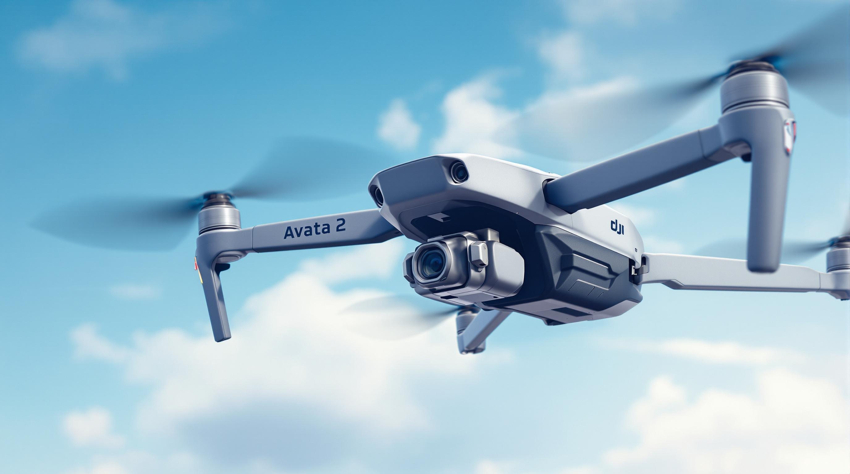 Image détaillée du DJI Avata 2 en action