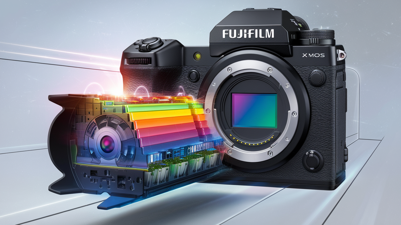 Capteur X-Trans CMOS 5 HR du Fujifilm X100VI.
