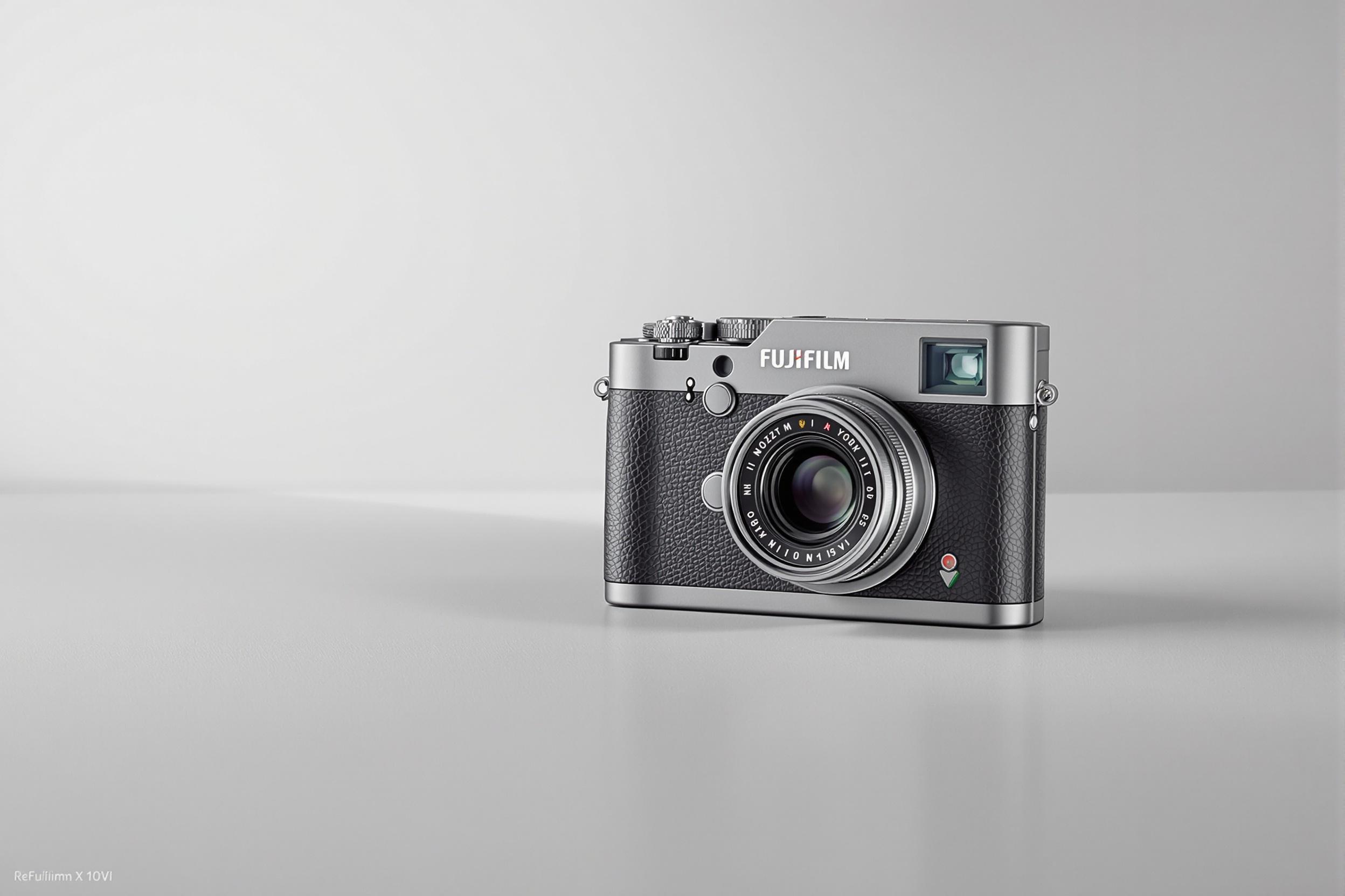 Fujifilm X100VI style rétro design compact