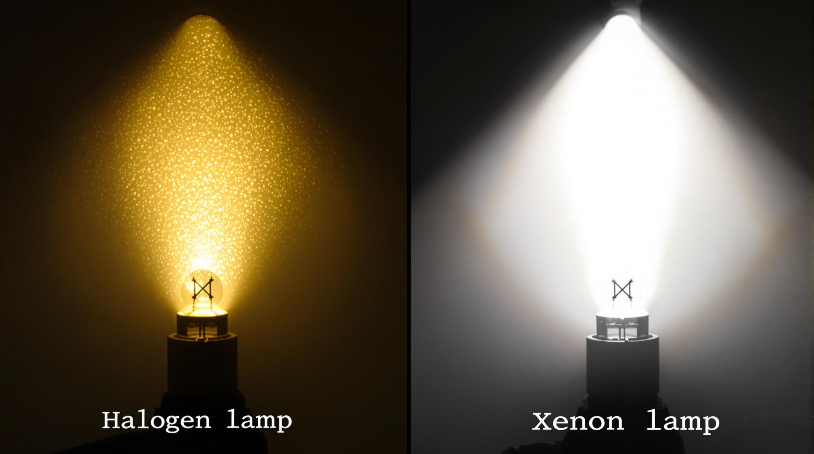 Comparaison entre les lampes halogènes et xénon