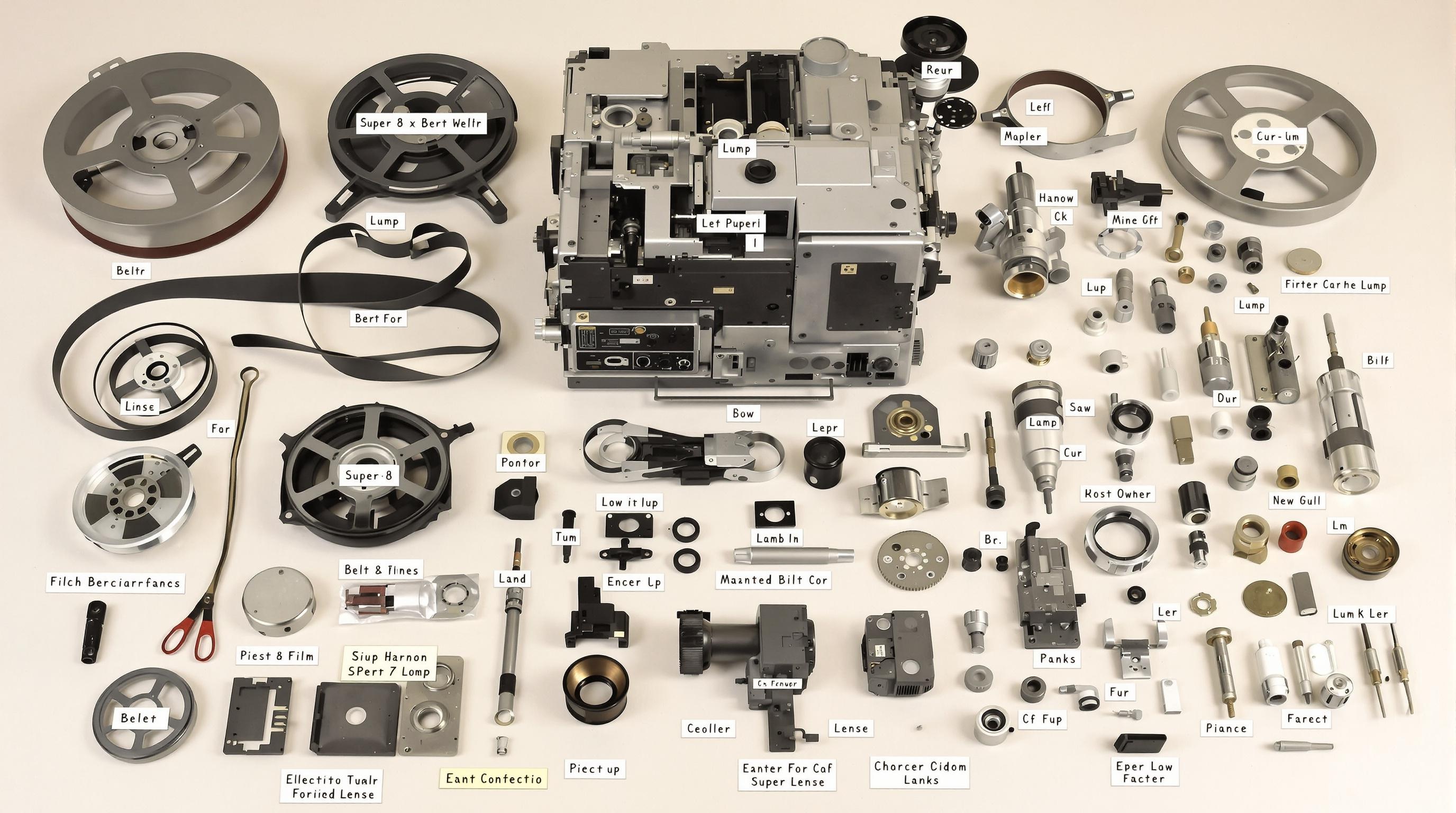 Pièces détachées Super 8