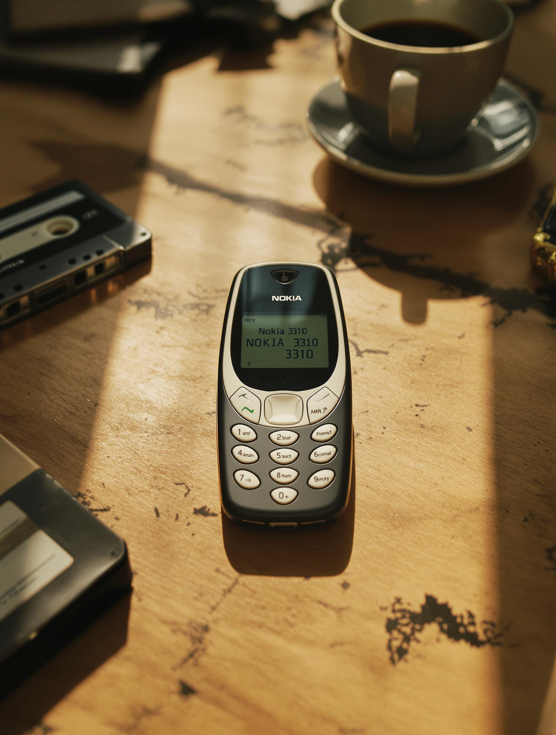 Extrait d'un film indépendant illustrant une esthétique rétro avec le Nokia 3310.