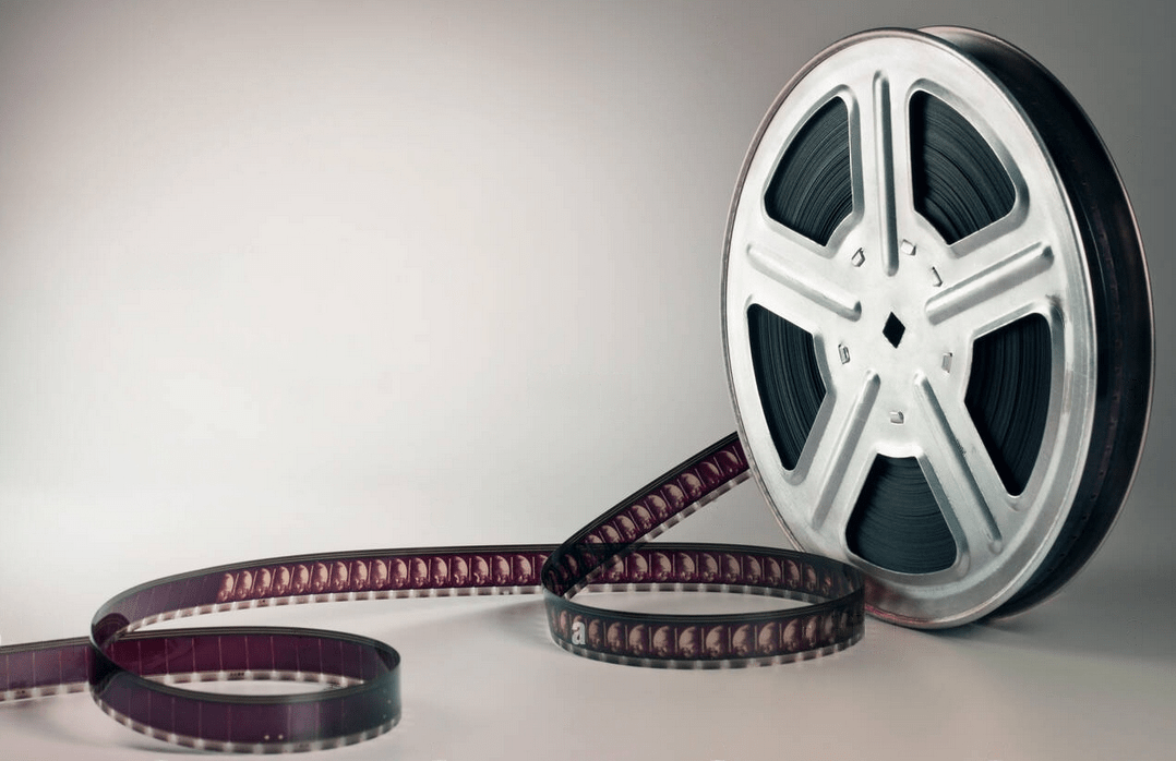 Schéma technique du processus de numérisation d'un film Super 8.