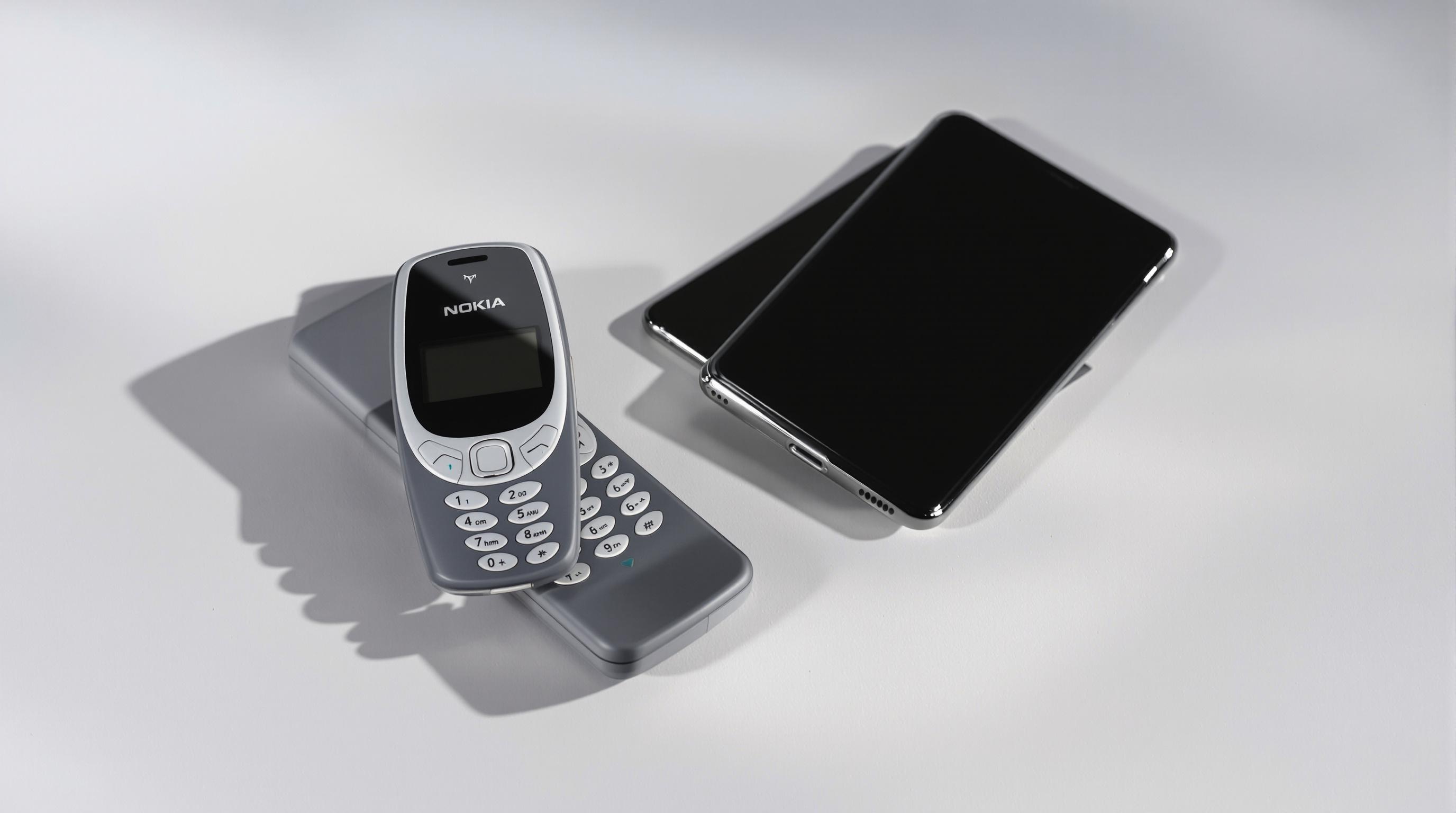 Image contemporaine du Nokia 3310.